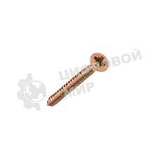 Саморез универсальный Kranz 3.5х40, желтый цинк, короб (200 шт./уп.)