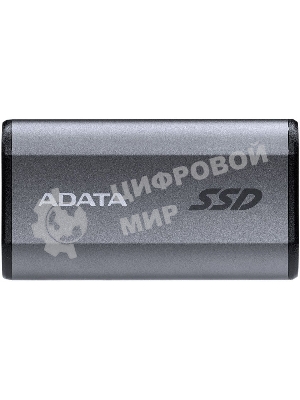 Внешний SSD ADATA Elite SE880, 1TB, USB 3.2 Gen 2x2 Type-C, R/W 2000/2000, серый