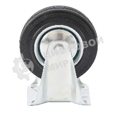 Колесо неповоротное Сибртех, диаметр 125 мм, крепление платформенное