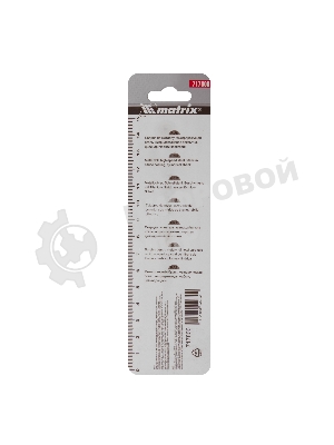 Сверло по металлу Matrix, 8 мм, HSS, нитридтитановое покрытие, цилиндрический хвостовик