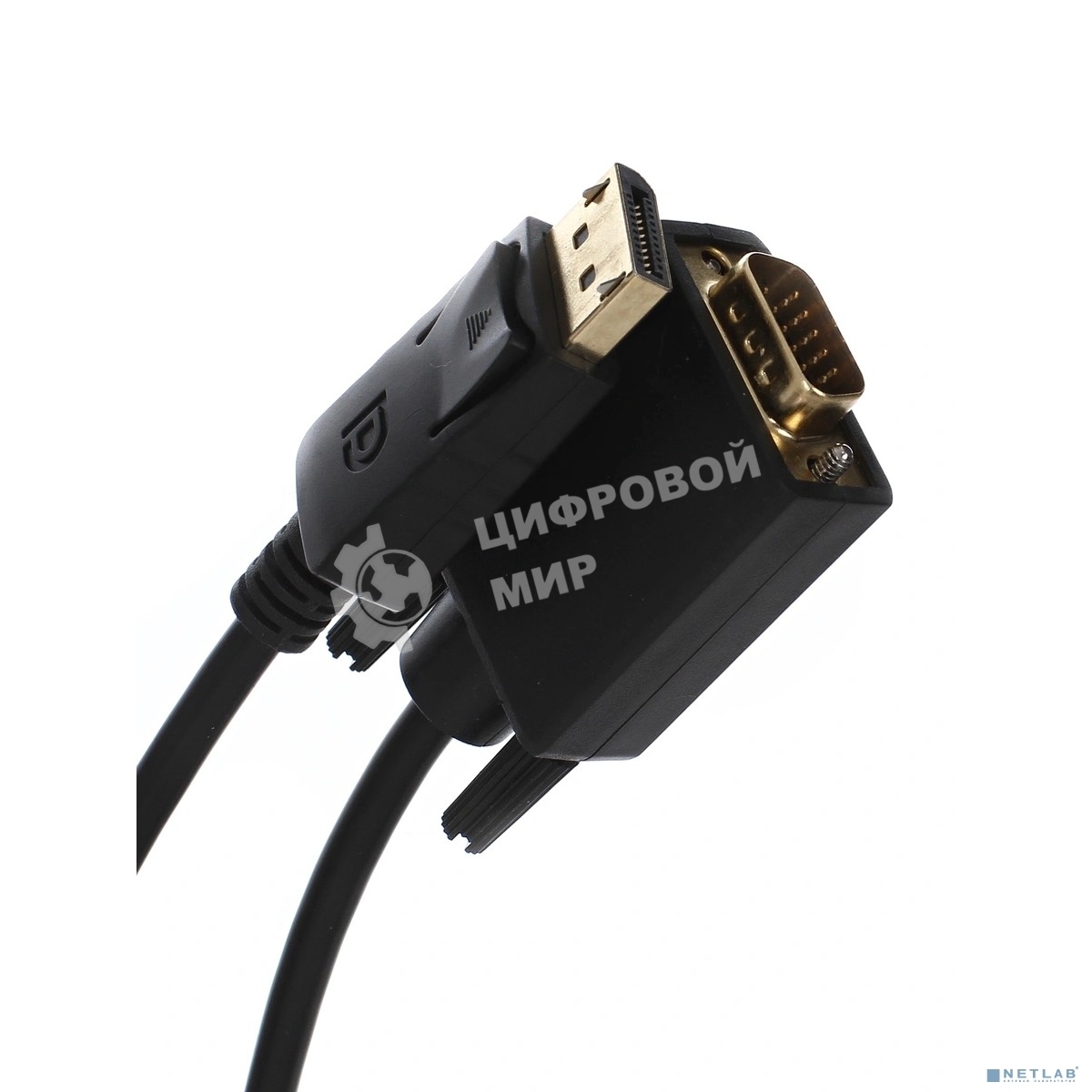 Кабель-переходник DP --> VGA_M/M 1,8м Telecom