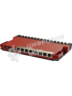 Маршрутизатор MikroTik L009UiGS-RM, 8*1Gbit, 1*SFP 2.5Gbit(вилка US)