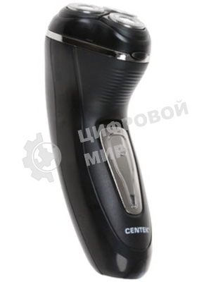Электробритва Centek CT-2166 (хром/черный) ротор, АККУМУЛЯТОР + РАБОТА ОТ СЕТИ,триммер