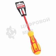 Отвертка Rexant крестовая диэлектрическая PH1 х 125 мм, до 1000 В, двухкомпонентная рукоятка