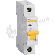 Выключатель автоматический модульный 1п C 50А 4.5кА ВА47-29 IEK MVA20-1-050-C