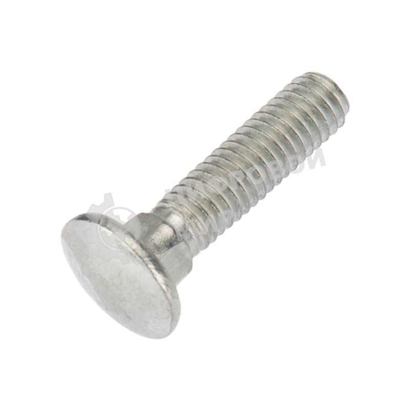 Болт мебельный Kranz DIN 603, 6х25, короб (50 шт./уп.)