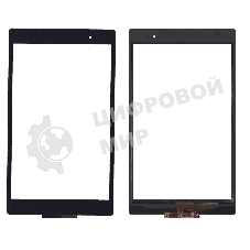 Сенсорное стекло (тачскрин) для Sony Xperia Tablet Z3 Compact, черное