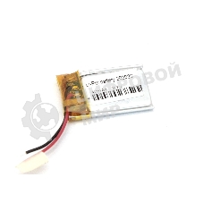 Аккумулятор Li-Pol (батарея) 2x20x20 мм 2pin 3.7V/40mAh