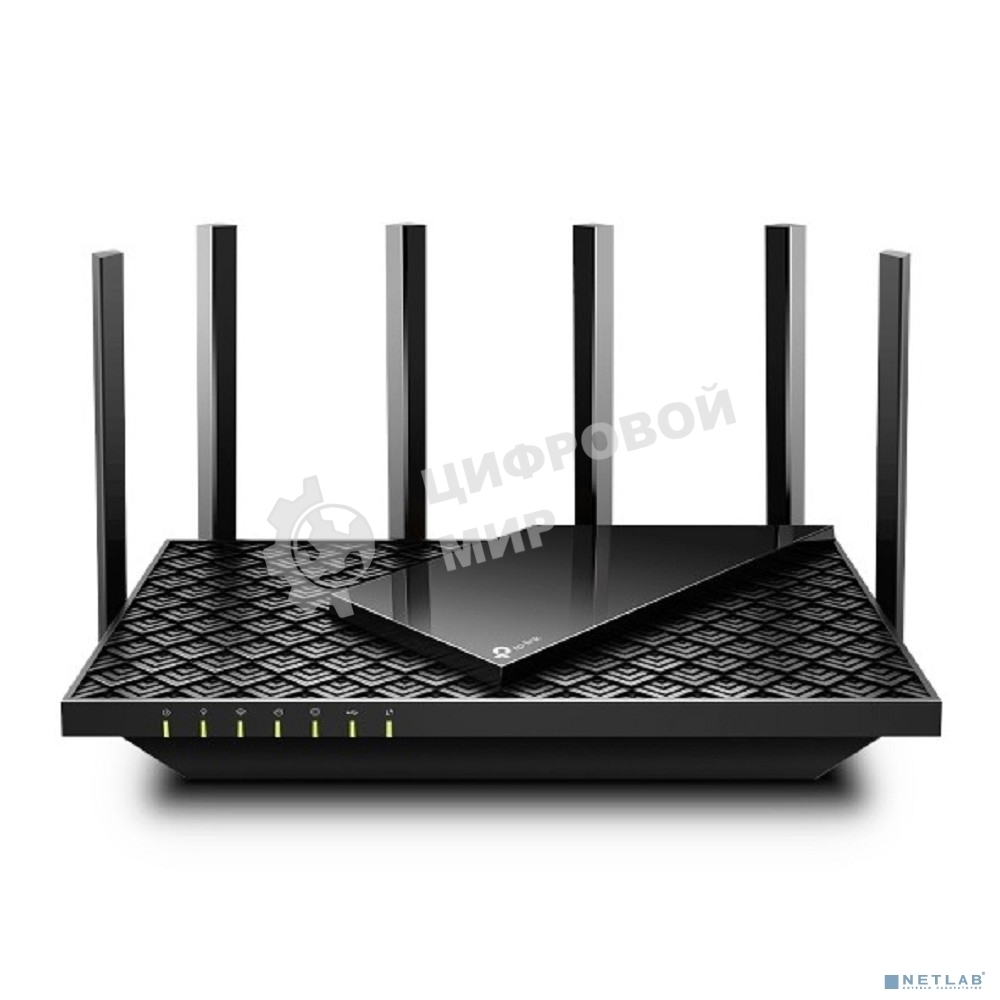Роутер TP-Link Archer AX73 AX5400 Dual Band Wireless Gigabit Router, 1.5 GHz Tri-Core CPU, 1 GE WAN + 4 GE LAN ports, 1× USB 3.0 Port, support 1024-QAM, OFDMA, MU-MIMO, Airtime Fairness, Beamforming, 160MHz Channel Width, come with HomeShieldTM, support R