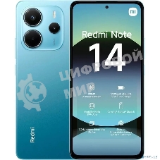 Смартфон Xiaomi Redmi Note 14, 8/256Gb, синий