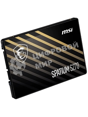 Накопитель SSD MSI SPATIUM S270, 480Gb, 2.5