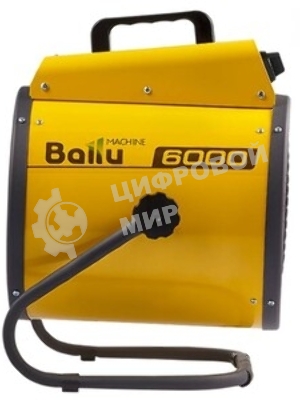 Тепловая пушка электрическая Ballu Prorab 2 BHP-P2-6 желтый