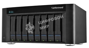 Платформа СХД Infortrend EonStor GSe Pro 200 5bay, High IOPS Solution, desktop cloud-integrated unified storage, including: Intel D1517, 2x4GB, 2x 10GbE SFP+, 2x 1GbE, 2x USB 3.1 Gen2, 2x USB 3.0, 2x host board slot(s), 1xPSU and 5x drive trays