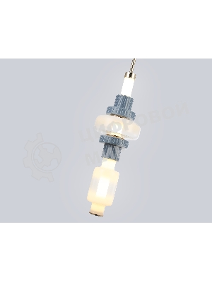 Светильник Ambrella light LH53121 GD/WH/GB золото/белый/серо-синий 19W 3000K D160*1880
