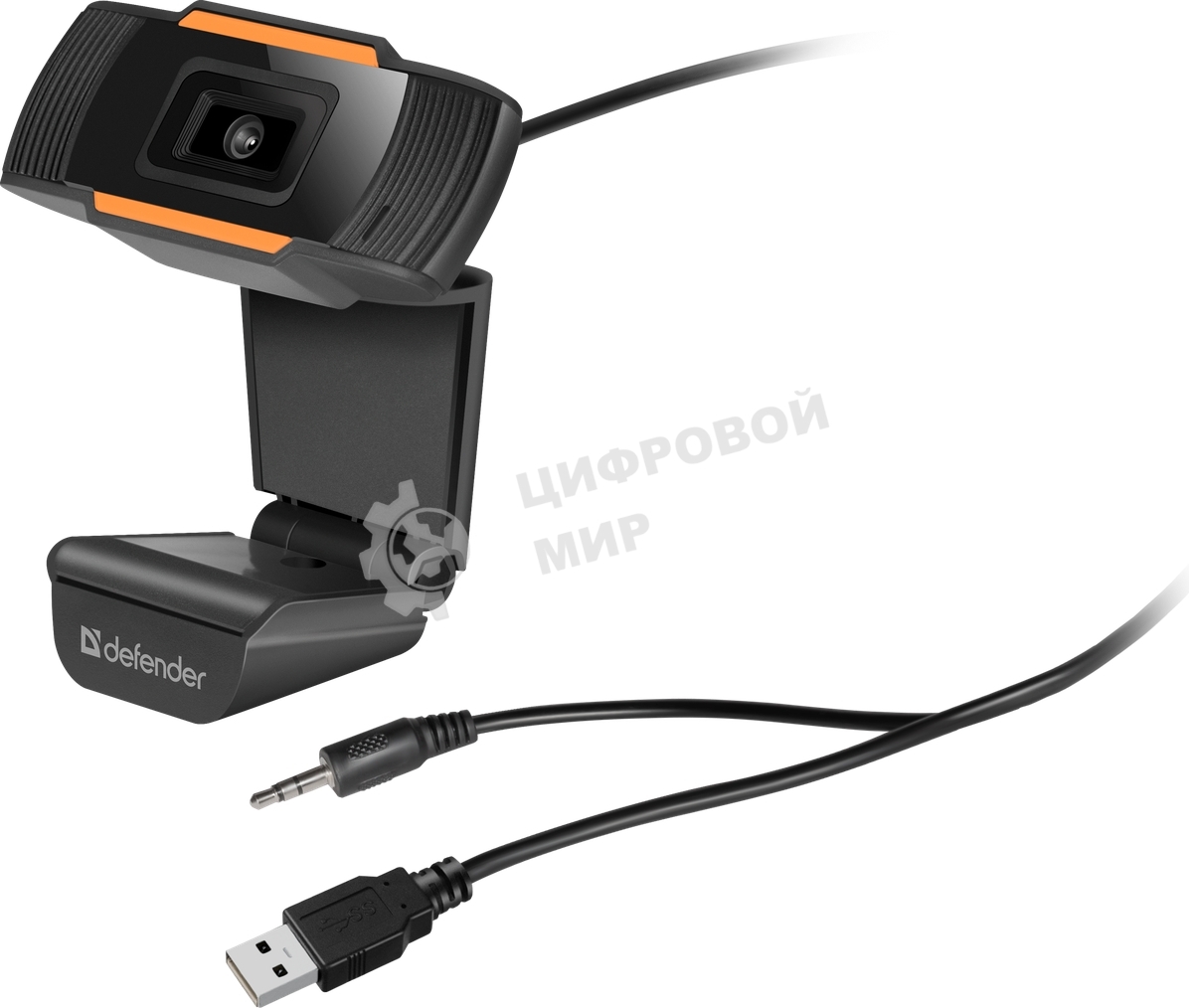 Веб-камера G-lens 2579 HD720p 1280x720, 30 кадр/с, USB Type-A, микрофон, автоосвещение, универсальное крепление