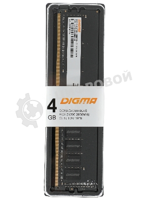 Оперативная память Digma, DDR4, 4GB (1x4GB), 2666MHz, CL19, DIMM
