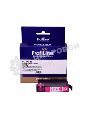 Картридж струйный ProfiLine PL-T1293 для принтеров Epson Stylus SX230/SX235/SX420/SX425/SX430/SX435/SX438/SX440/SX445/SX525/SX535/SX620/Stylus Office B42/BX305/BX320/BX525/BX535/BX625/BX630/BX635/BX925/BX935/WorkForce 7015/7515/7525 с чернилами Magenta