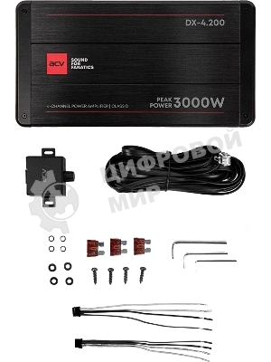 Усилитель автомобильный ACV DX-4.200 V3 четырехканальный