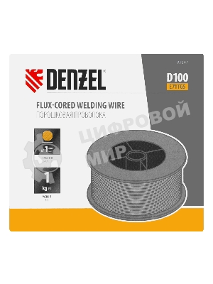 Порошковая проволока Denzel Е71TGS, диам. 1 мм, 1 кг, диам. катушки D100