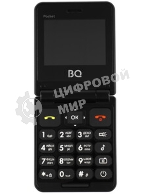 Мобильный телефон BQ 2456 Pocket черный