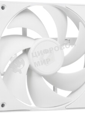 Вентилятор для корпуса ID-Cooling AF-125-W белый, 120 мм, 2000 об/мин, 29.85 дБ, 4 pin