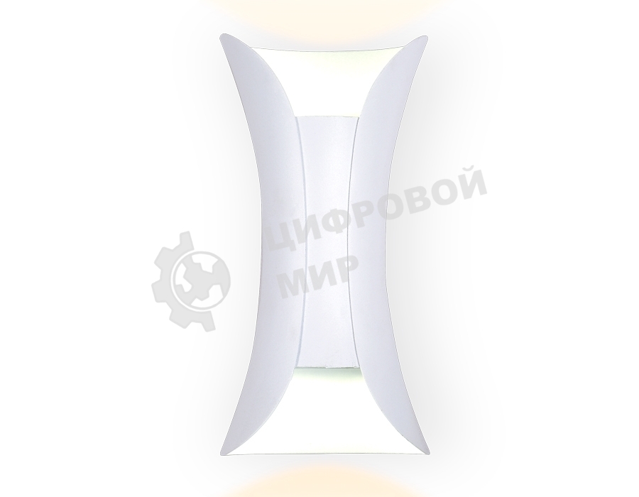 Настенный светодиодный светильник FW192 WH/S белый/песок LED 4200K 10W 100*200*85