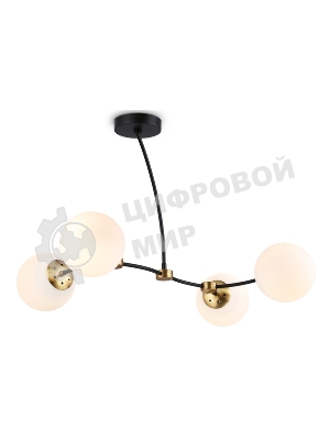 Светитльник Ambrella Light TR2544/4 BK/SB черный/бронза E27/4 max 60W 700*450*450