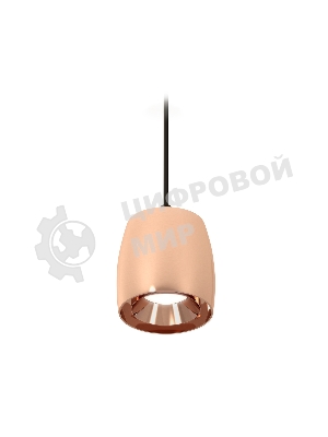 Светильник Ambrella Light XP1144001 PPG/SBK золото розовое полированное/черный песок (A2302, C1144, N7035)