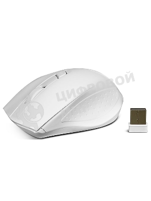 Мышь беспроводная SVEN RX-325 белый, 1000 dpi, радиоканал, USB, кнопки - 4