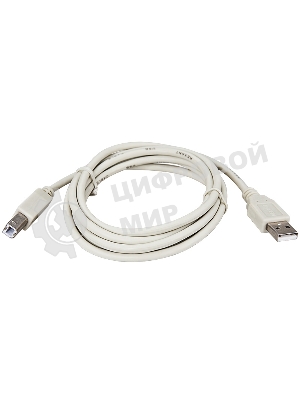 Кабель USB Rexant (шт. USB B - шт. USB A) 1.8 метра, серый