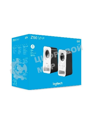 Колонки Logitech Z-150 980-000815 Speakers snow белый Колонки