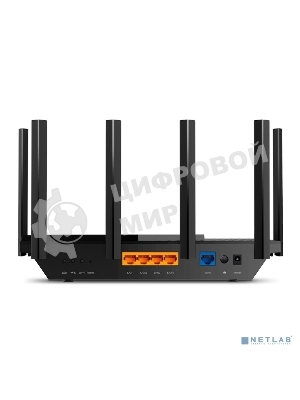 Роутер TP-Link Archer AX73 AX5400 Dual Band Wireless Gigabit Router, 1.5 GHz Tri-Core CPU, 1 GE WAN + 4 GE LAN ports, 1× USB 3.0 Port, support 1024-QAM, OFDMA, MU-MIMO, Airtime Fairness, Beamforming, 160MHz Channel Width, come with HomeShieldTM, support Russia PPTP/L2TP/PPPoE