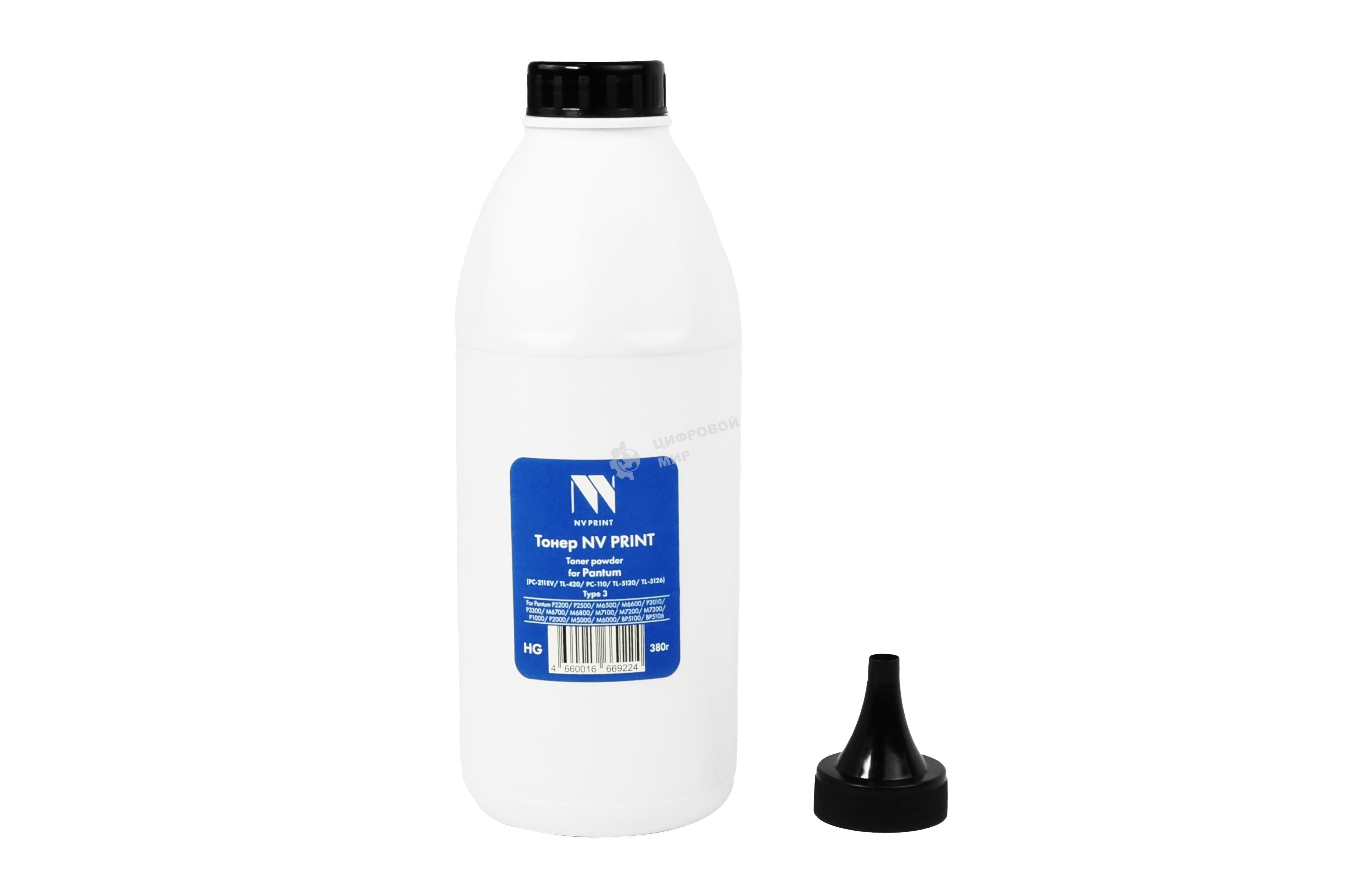 Тонер NVPrint для Pantum универсальный Type3 (380г) (TL-5120,TL-5126, PC-211EV, TL-420, PC-110) для M5000, M6000, BP5100, BP5106, P2200, P2500, M6500, M6600, P3010, P3300, M6700, M6800, M7100, M7200, M7300, P1000, P2000 совместимый