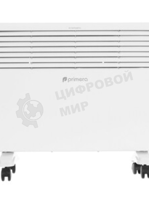 Конвектор электрический Primera PHP-1500-MXB, белый, 1500 Вт, 20 м2, термостат