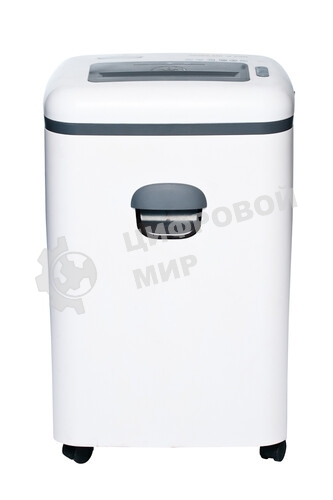 Шредер Office Kit SA250M 1,9x12 черный/серый с автоподачей (секр.P-5) фрагменты 250 лист. 35лтр. скобы пл.карты