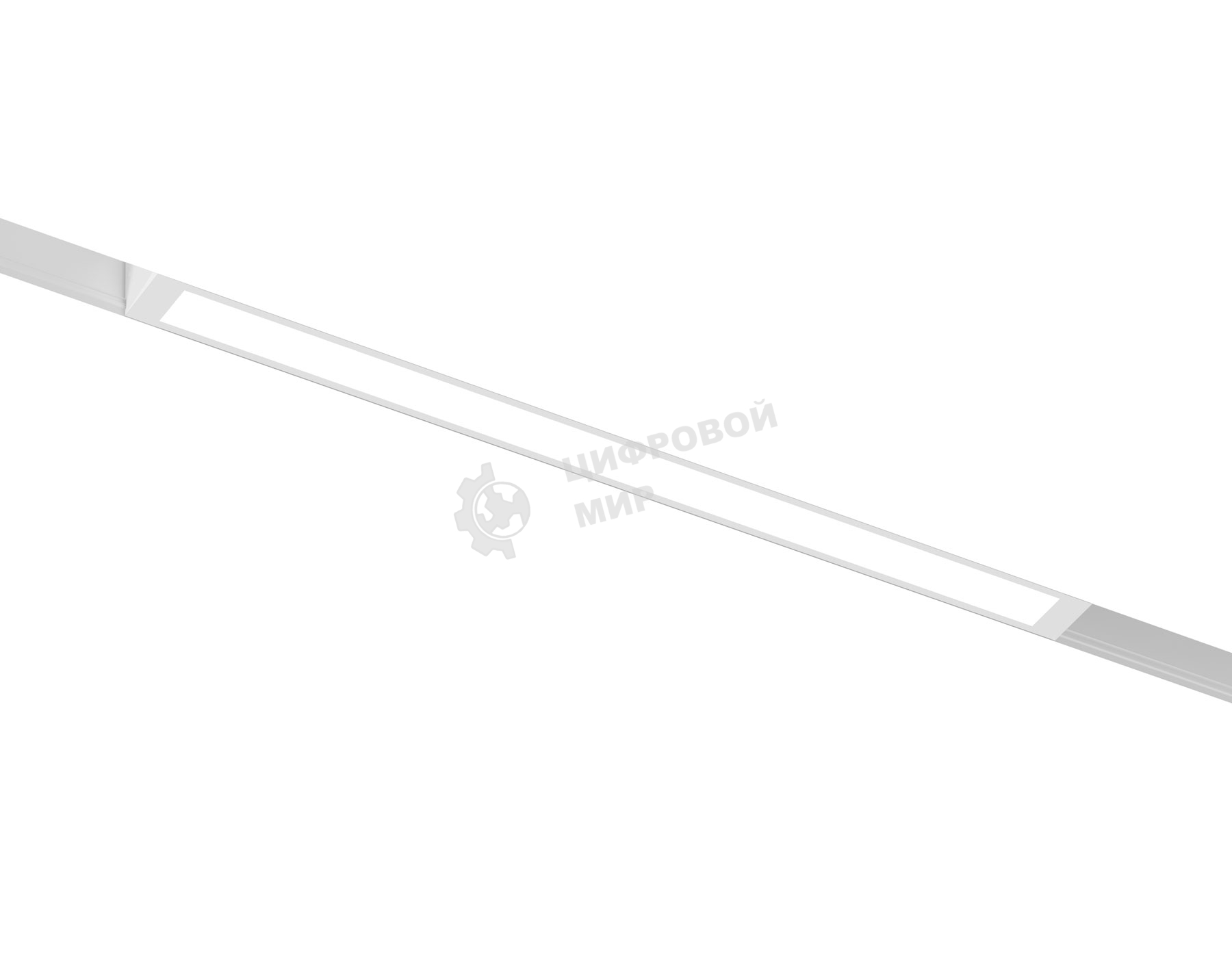 Трековый линейный светильник Ambrella light GL8040 WH белый IP20 18W 3000-6000K 220V 120° 410*25*41