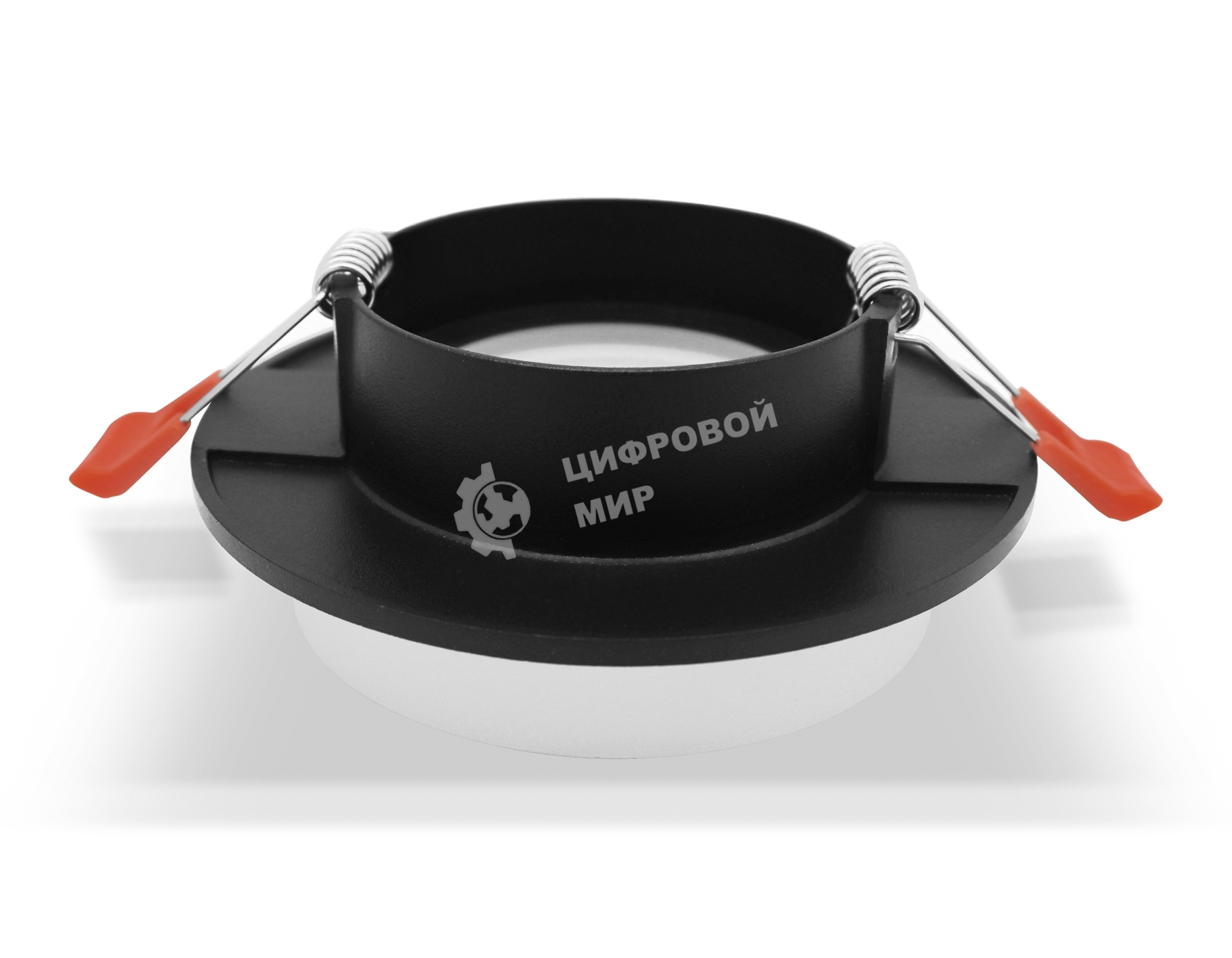 Светильник Ambrella light TN1312 SBK/FR черный песок/белый матовый GU5.3 D98*45