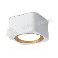Светильник накладной TN70831 WH/GD белый/золото GX53 max 12W 96*96*60