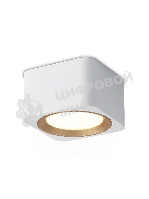 Светильник накладной TN70831 WH/GD белый/золото GX53 max 12W 96*96*60