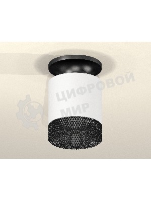 Светильник Ambrella Light XS7401084 SWH/PBK/BK белый песок/черный полированный/тонированный MR16 GU5.3 (N7926, C7401, N7192)