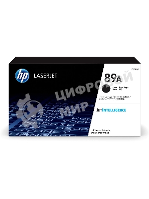 Картридж лазерный HP 89A CF289A черный для HP LJ M507/MFP M528 (5000 стр.)