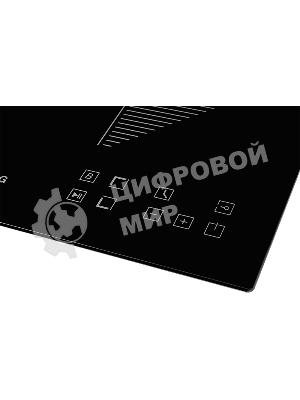 Индукционная варочная панель Kuppersberg ICO 301/домино, ширина 30 см, 2 зоны индукционного нагрева, сенсорное управление, 3 цифровых дисплея, 9 уровней мощности, таймер,автоотключение, защита от перелива, защита от детей, индикаторы остаточного тепла, Stop & Go, черный/прямой край
