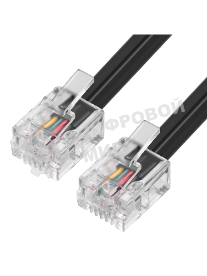 Телефонный шнур Greenconnect удлинитель для аппарата 10.0m GCR-TP6P4C-10.0m, 6P4C (джек 6p4c - jack 6p4c) белый Greenconnect Телефонный шнур удлинитель для аппарата 10.0m GCR-TP6P4C-10.0m, 6P4C (джек 6p4c - jack 6p4c) белый