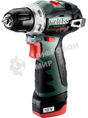 Дрель-шуруповерт Metabo PowerMaxx BS BL 12, 12 В, 2 Ач, 38 Нм, бесщеточный