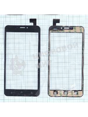 Сенсорное стекло (тачскрин) HS1331, черное