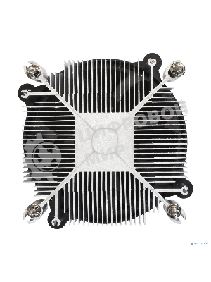 Кулер для процессора ExeGate ETA-20.PWM.V1700 серебристый, 90 мм, алюминий, 2600 об/мин, 23.5 дБ, 4 pin, 90 Вт, 60 мм