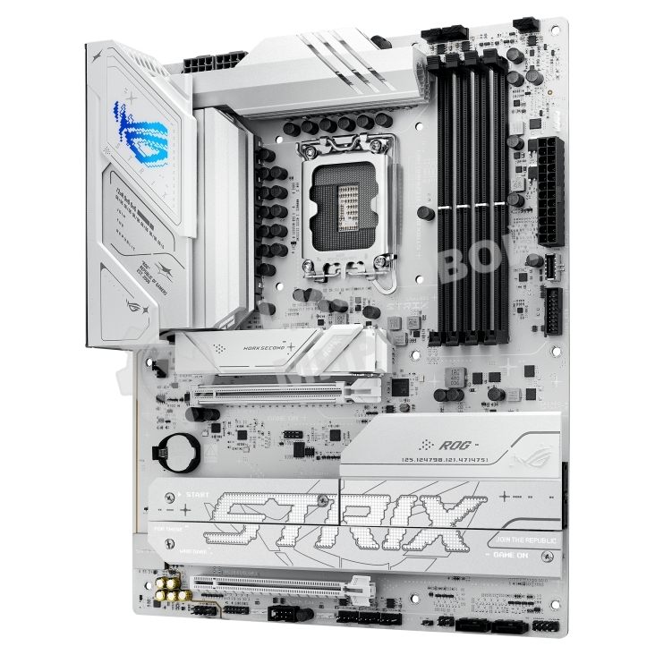 Материнская плата ASUS ROG STRIX B860-A GAMING WIFI, LGA1851, Intel B860, 4xDDR5, 4xSATA, 4xM.2, 2xPCIe 5.0 x16, 1xDP, 1xHDMI, 1x2.5Gb LAN, Wi-Fi, Bluetooth, 4xUSB 2.0, 2xUSB 3.2 Gen 1, 3xUSB 3.2 Gen 2, 1xUSB 4, 2xUSB-C, 3x3.5 мм, 7.1, ATX
