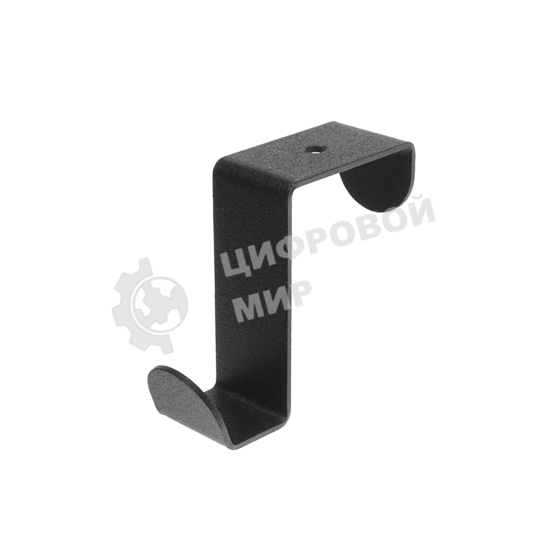 Держатель Rexant для хранения одежды в стиле лофт, крепление на дверь, 3 штуки, черный