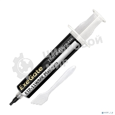 Термопаста ExeGate ETP-11WMK Platinum (11 Вт/(м•К), 30г, шприц с лопаткой)