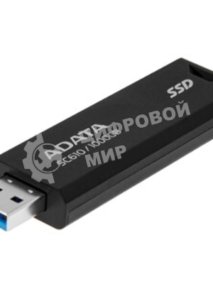 Внешний SSD ADATA SC610, 1TB, USB 3.2 Gen 2 Type-A, R/W 550/500, черный